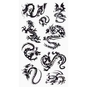  Lower Back, Shoulder, Neck, Arm Temporary Tattoos   Small 