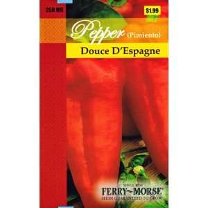 Ferry Morse 2149 Pepper Seeds, Douce DEspagne (250 Milligram Packet)