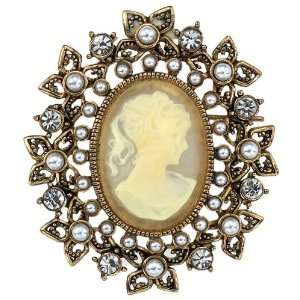  Vintage Style Cameo Brooch Jewelry