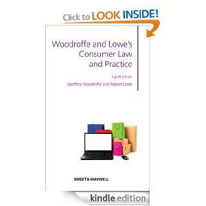 Woodroffe & Consumer Law and Practice, 8e Geoffrey Woodroffe 