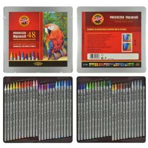   48 Aquarell Woodless Colored Pencils. 8786 Arts, Crafts & Sewing