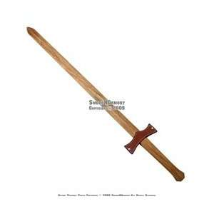  Medieval Practice Wooden Waster Knight Long Sword Sports 