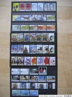 NEW  Australia 2011 used 55 stamps incl. 13 SHEET STAMPS & AAT 