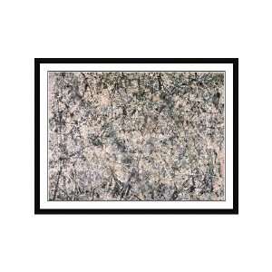  Pollock Framed Fine Art DecorNumber 1 1950 Abstract