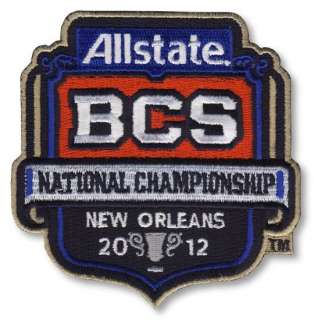 Patch 2012 BCS National Championship + Rose Bowl + Orange + Fiesta 