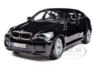 2011 2012 BMW X6 M X6M BLACK 1/18 DIECAST MODEL CAR  