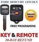 NEW FORD MERCURY LINCOLN SUV TRUCK KEYLESS REMOTE + KEY