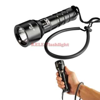 XTAR D06 CREE XM L T6 LED 800LM Diving Flashlight Torch  