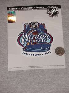 2012 Winter Classic Patch New York Rangers Philadelphia Flyers 
