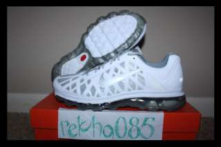   MAX 2011+ white grey NEW DS size 10 running 90 95 97 180 2012 free 1 i