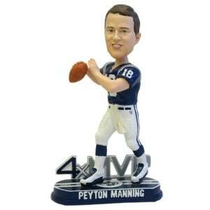  Indianapolis Colts Peyton Manning 4 Time MVP Bobble Head 