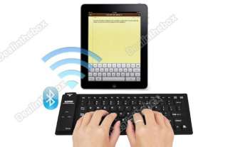 xMini Wireless Bluetooth HID Roll Up Keyboard with Mouse Control 