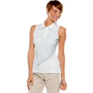 Oakley Imagery Polo Womens Sleeveless Sportswear Shirt   White / X 