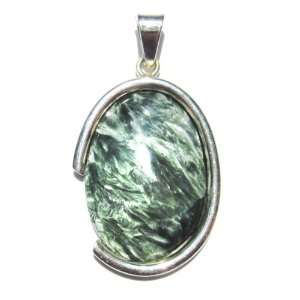   and Sterling Silver Oval Womanly Pendant Ian and Valeri Co. Jewelry