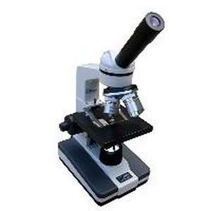   Microscope, Student Advanced   LED Rechg, 3 obj, Abbe, Iris, Coaxial