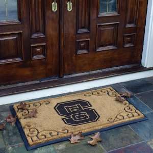   North Carolina State University Wolfpacks Logo Doormat