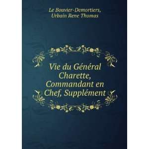   Chef, SupplÃ©ment Urbain Rene Thomas Le Bouvier Demortiers Books