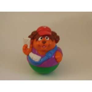  Weeble Woobles Mail Woman Bear   Hasbro 2003 Replacement 