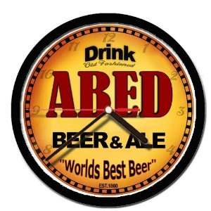  ABED beer and ale wall clock 