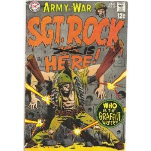  Our Army At War #201 (The Graffiti Writer) Dc Comics 
