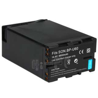 BPU60 BP U60 Battery for Sony XDCAM PMW EX1R PMW F3 EX3 EX1 Camcorder 