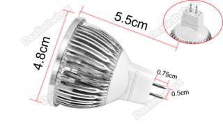 4W LED 12V MR16 Down Dimmable Light Bulb Warm White  