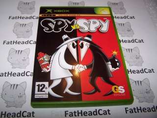 SPY VS SPY   Microsoft XBOX   UK PAL   MINT COND   Complete  