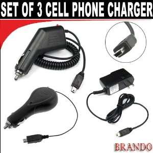  Cell phone combo pack, 1 car charger,1 Retractable car 