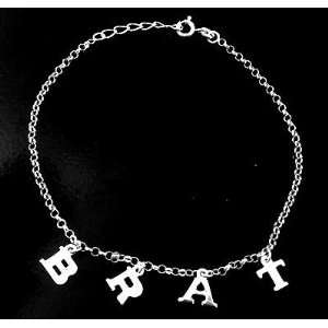  Silver Brat Anklet 