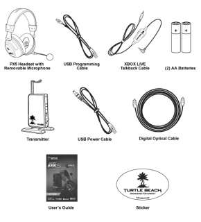 TURTLE BEACH Ear Force® PX5 Programmable Wireless Headset for PS3 