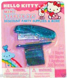 Hello Kitty Mini Stapler Set Office School Supply  