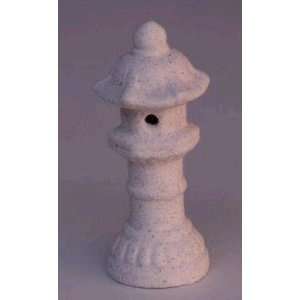  Ceramic Sandstone Pagoda Lantern   4 Patio, Lawn 