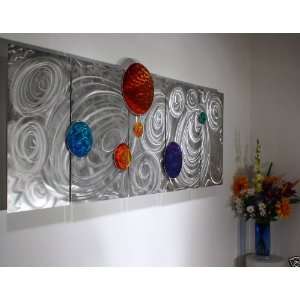  Abstract Art Metal Wall Decor, Design by Wilmos Kovacs 