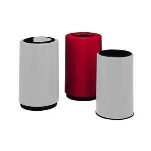   Top Entry Trash Receptacle in Candy Apple Red