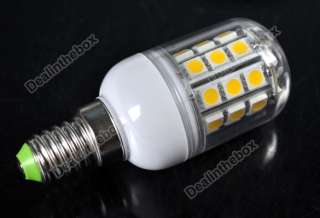 E14 SMD5050 30 LEDs LED Spot Light Bulb Lamp Warm White 200 240V Happy 