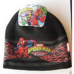   Licenced Spiderman Marvel Spiderman Beanie Winter Hat 