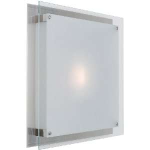  Access Lighting 50031 BS Vision 1 Light Wall/Flush Mount 