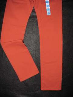 LEVIS 510 Super Skinny Orange Jeans NWT Boys 14 27 $46  