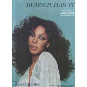    Sheet Music Rumour Has It Donna summer 160 