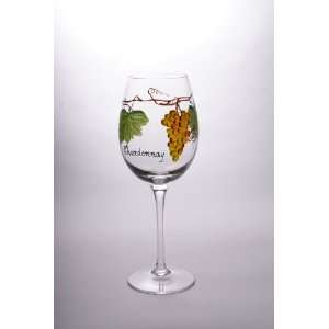    Big Crystal White Wine Glasses (Set of 4)