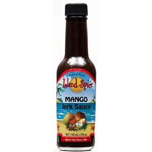 Island Spice Mango Jerk Sauce 5oz  Grocery & Gourmet Food