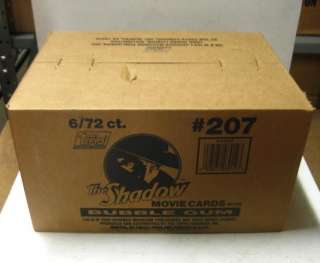 Shadow Movie Trading Cards Case 6 Boxes #711x6  