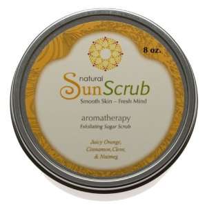  Aromatherapy Sugar Scrub   Juicy Orange & Spice 8 Oz 
