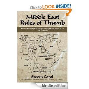 Middle East Rules of Thumb Steven Carol  Kindle Store