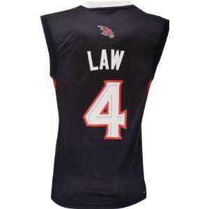  Acie Law Jersey adidas Navy Replica #4 Atlanta Hawks 