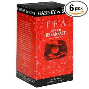  Harney & Sons Chinese Black Teas, English Breakfast, Case 