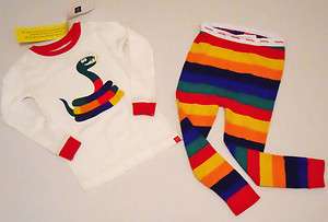baby GAP Boys White Snake Pajamas NWT Sizes 2T, 3T, 4T  