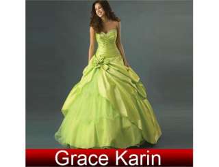   New Wedding Dress Evening Prom Ball Gown Bridesmaids Bridal Dresses A