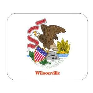  US State Flag   Wilsonville, Illinois (IL) Mouse Pad 