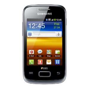  Samsung S6102 DUOS strong black Galaxy Y S 6102 with dual sim 